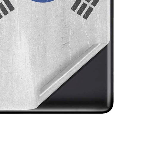South Korean Flag Distressed Pixel Skins